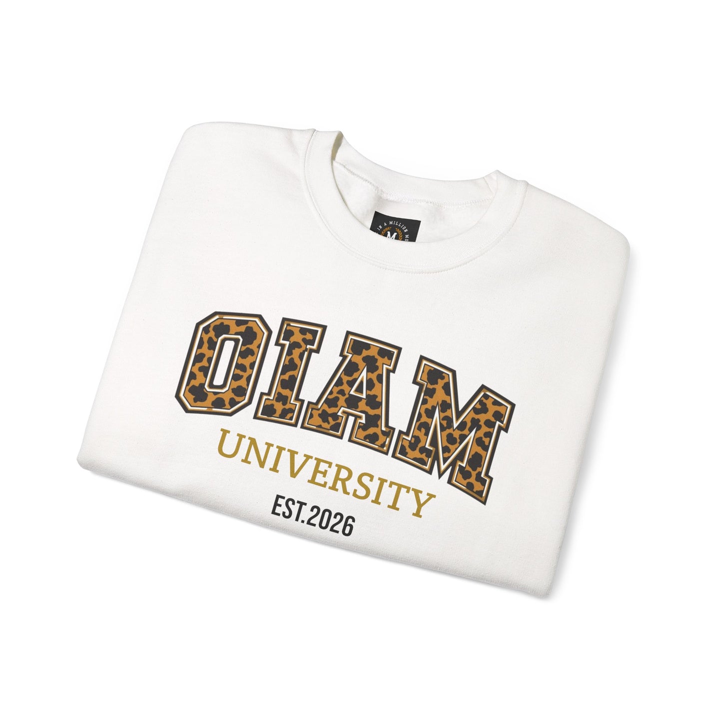 O.I.A.M. University Leopard Sweatshirt